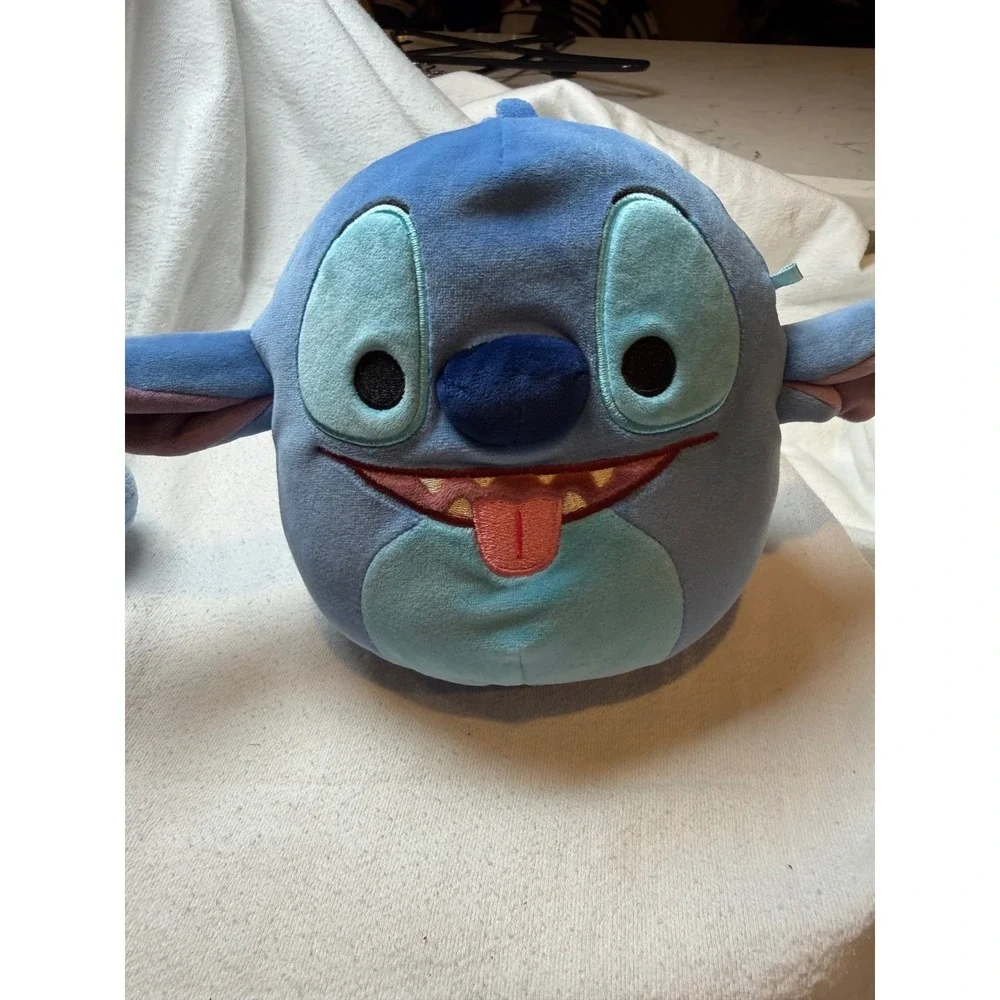 Disney Lilo & Stitch Plush Bundle Squishmallows Holiday Reindeer‎ Just Play 3pc